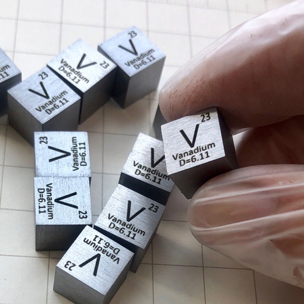 1cm Metal Vanadium Cubic Element Periodic Phenotype High-purity V 99.9% - Image 2