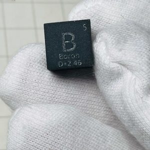 10mm Metal Boron Cubic Element Periodic Phenotype High-purity B 99.9%