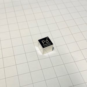 10mm Mirror Palladium Cubic Element Periodic Phenotype High-purity Pd 99.95%