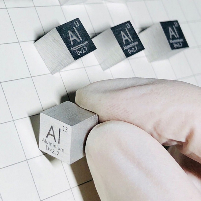 1cm Metal Aluminum Cubic Element Periodic Phenotype Al(Aluminium) 99.7% - Image 3
