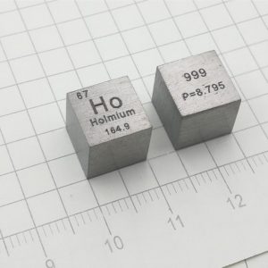 10mm Metal Holmium Cubic Element Periodic Phenotype High-purity Ho 99.9%