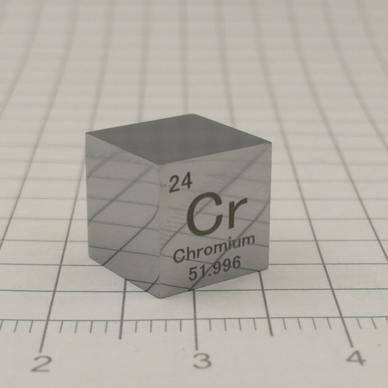 10mm Periodic Phenotype Mirror Polished Chromium Cubic High-purity Cr 99.7%