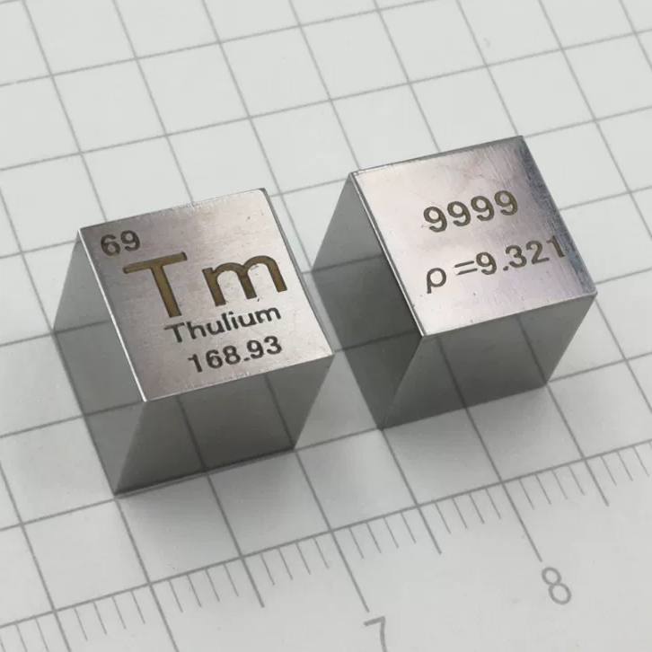 10mm Mirror Polished Thulium Cubic Element Periodic Phenotype High-purity Tm 99.99% - Image 2